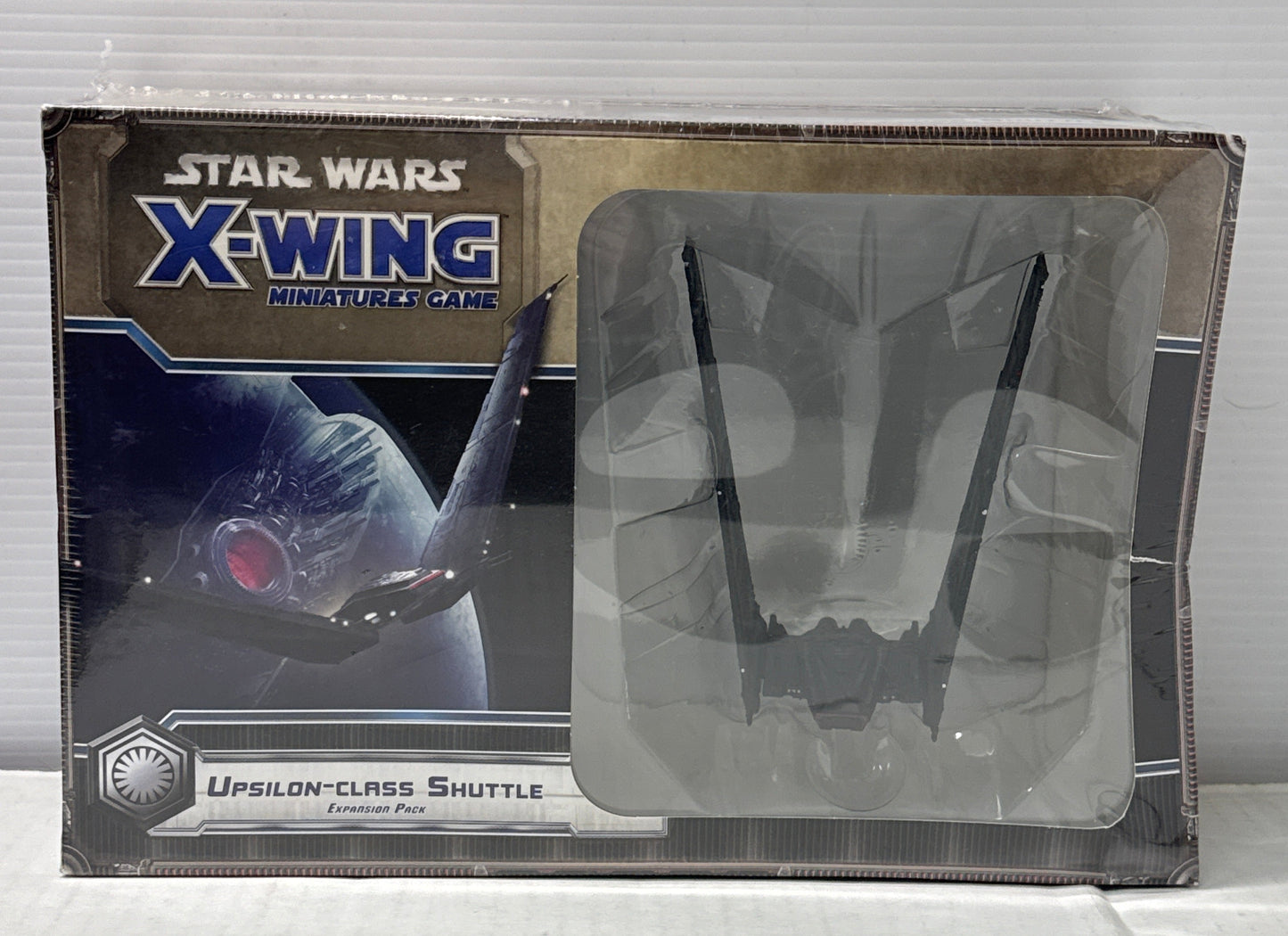 Star Wars X-Wing 1st Edition Miniatures Game Upsilon-Class Shuttle Expansion SEALED
