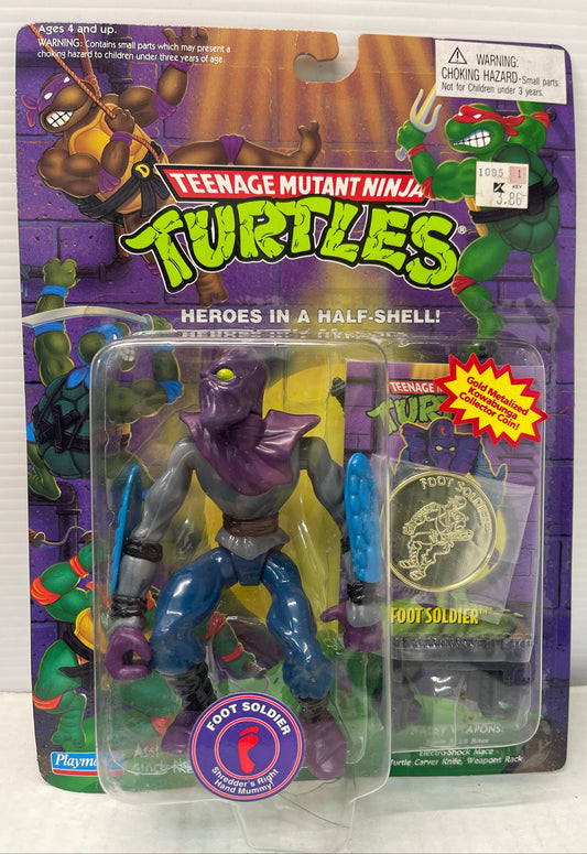 Teenage Mutant Ninja Turtles TMNT Foot Soldier with Coin 1994