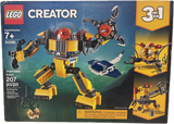 Lego Creator 3 in 1 Underwater Robot 31090 207 pcs