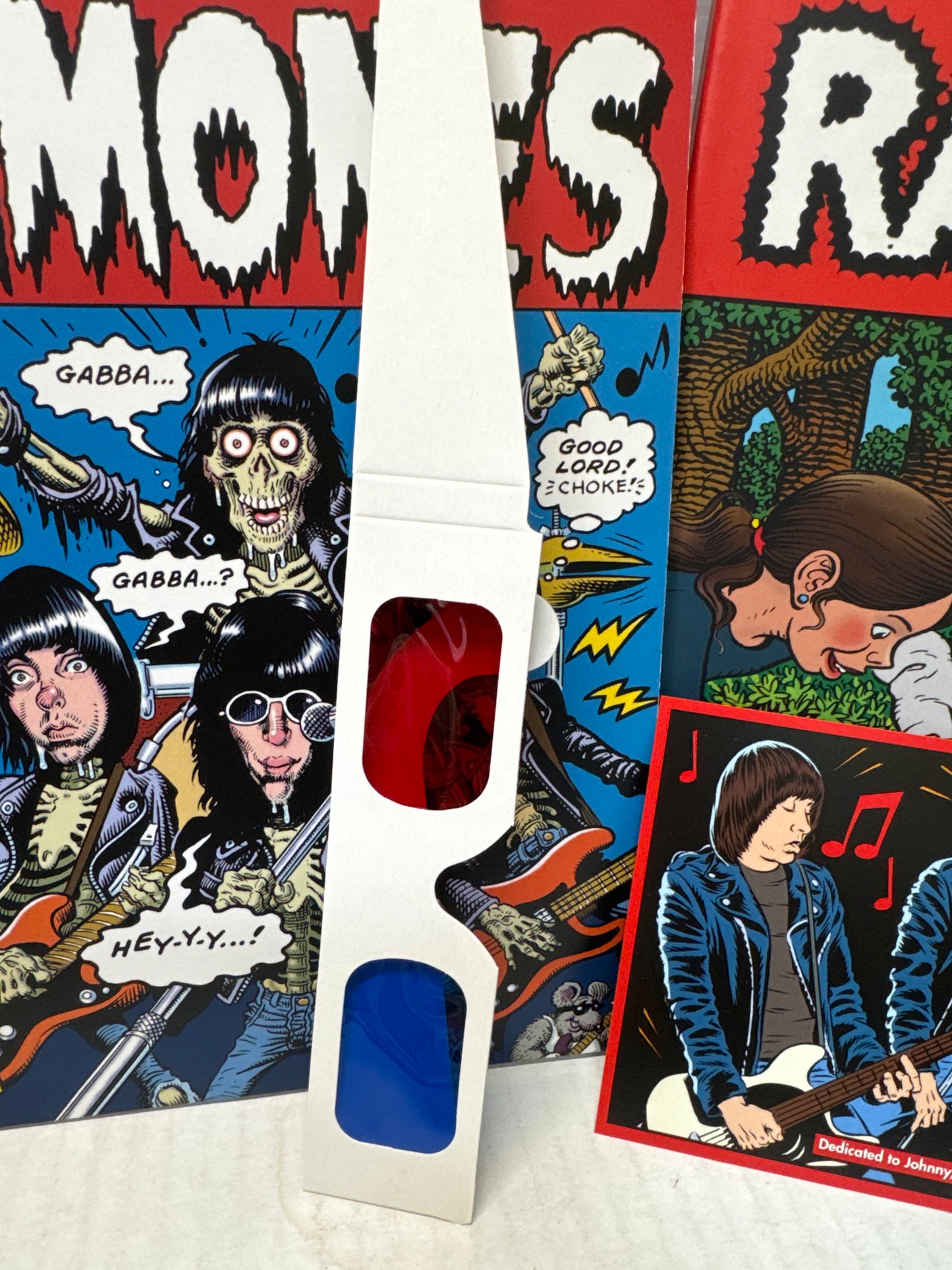 Weird Tales Of The Ramones Box Set / 3 CDs + 1 DVD Book Insert & 3D Glasses NEW