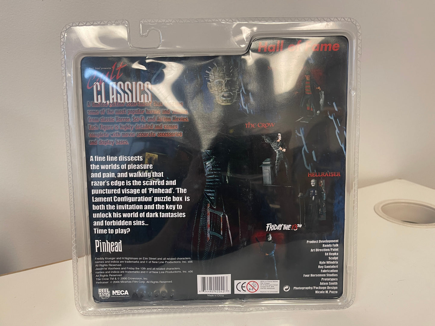 Neca Cult Classics Hall Of Fame Hellraiser Pinhead