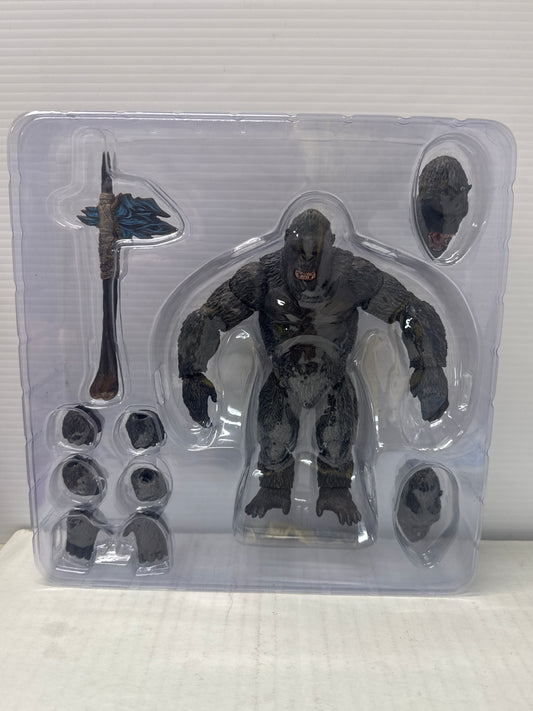 OPEN BOX COMPLETE- Godzilla vs. King Kong - Kong - Hiya Toys