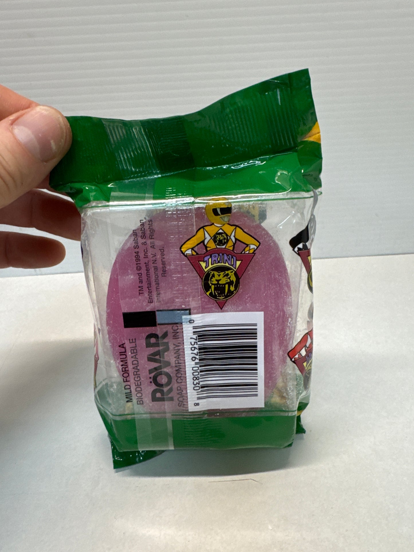 Mighty Morphin Power Rangers - Bath Soap - 1994 - Saban - 5 Pieces