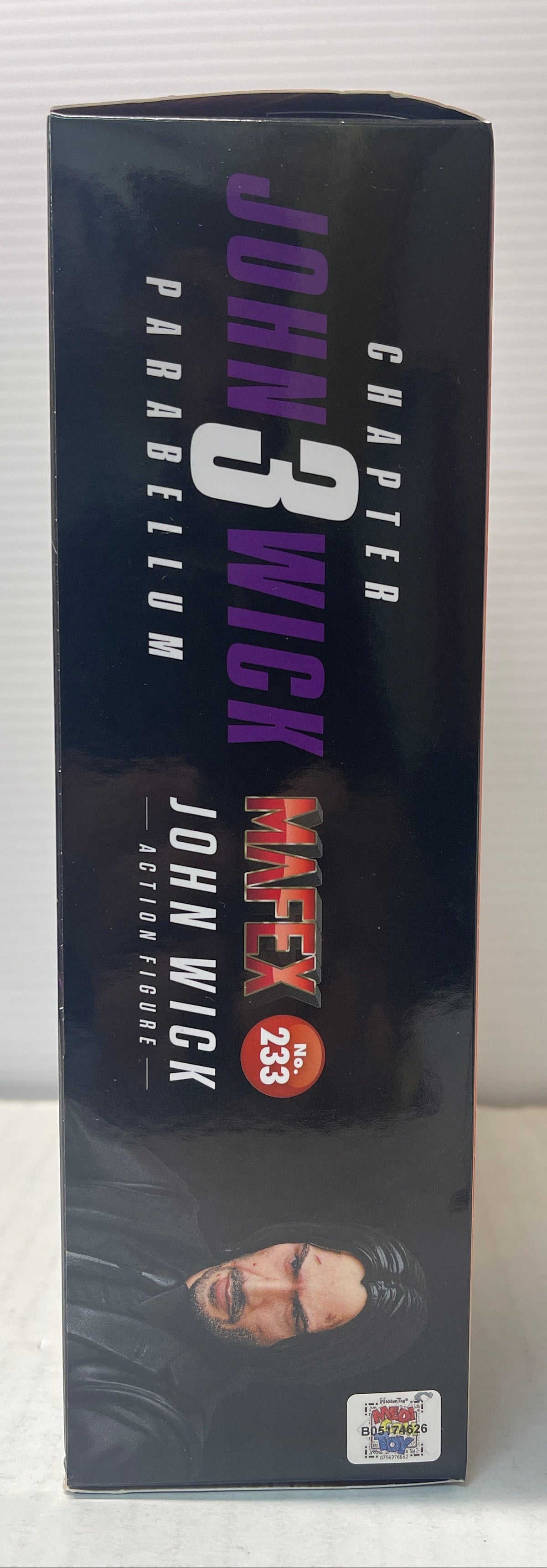 Medicom Toy MAFEX No.233 MAFEX JOHN WICK CHAPTER 3 Black Keanu Reeves PARABELLUM