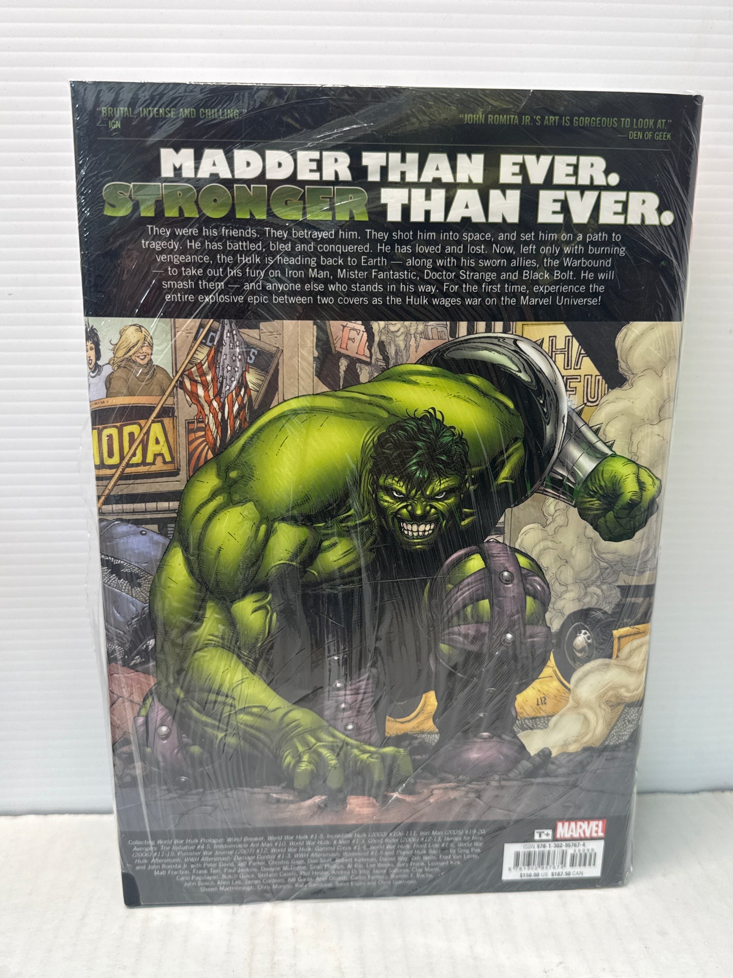 World War Hulk Omnibus Hardcover - Marvel Comics - Broken Seal