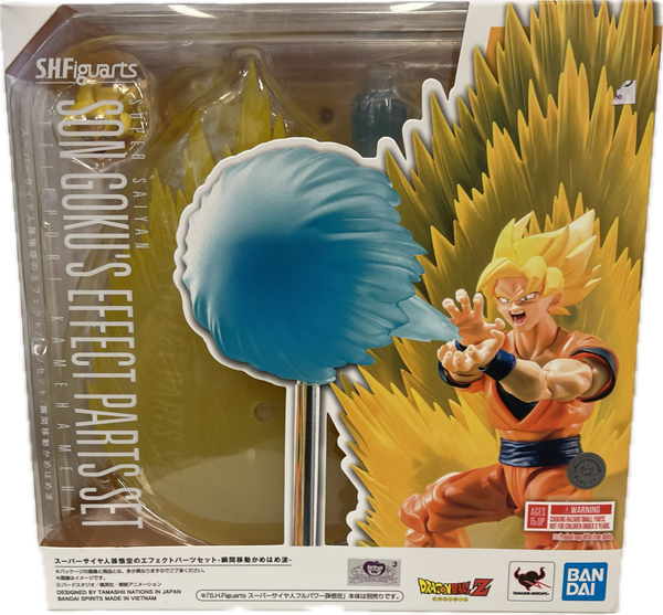 S.H.Figuarts Dragon Ball Z Super Saiyan Son Goku's Effect Parts Set
