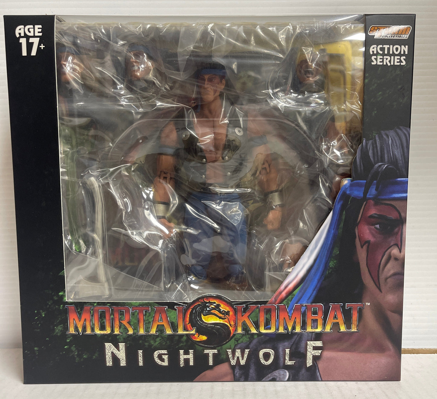 Mortal Kombat Nightwolf Storm Collectibles Action Figure