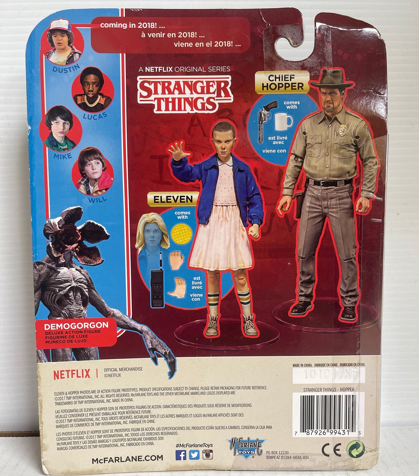 McFarlane Toys Stranger Things Chief Hopper Action Figure