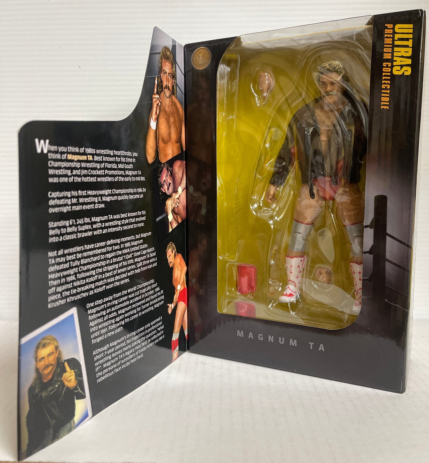 2023 PowerTown Ultras Series 1 Magnum T.A. Wrestling Figure