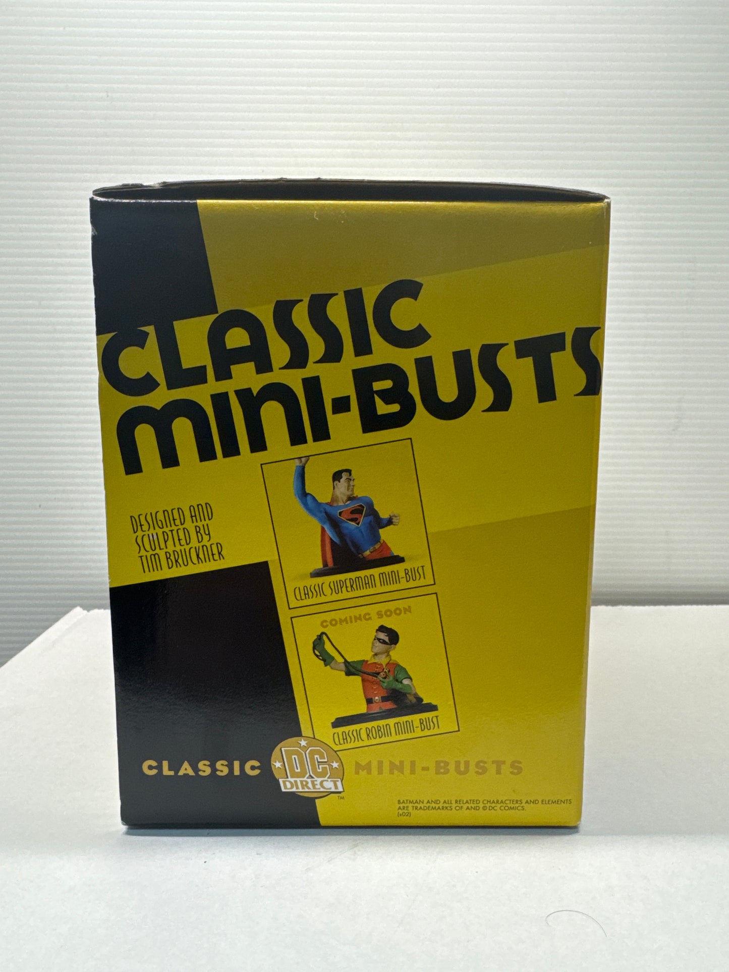 BATMAN Mini-Bust - Classic DC Direct - Comic Style -  #2526/2800 - 2002 - NSIB