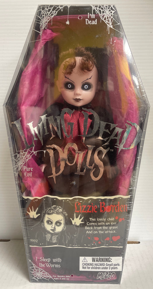 LIVING DEAD DOLLS - LIZZIE BORDEN (Series 2)  Mezco Toys
