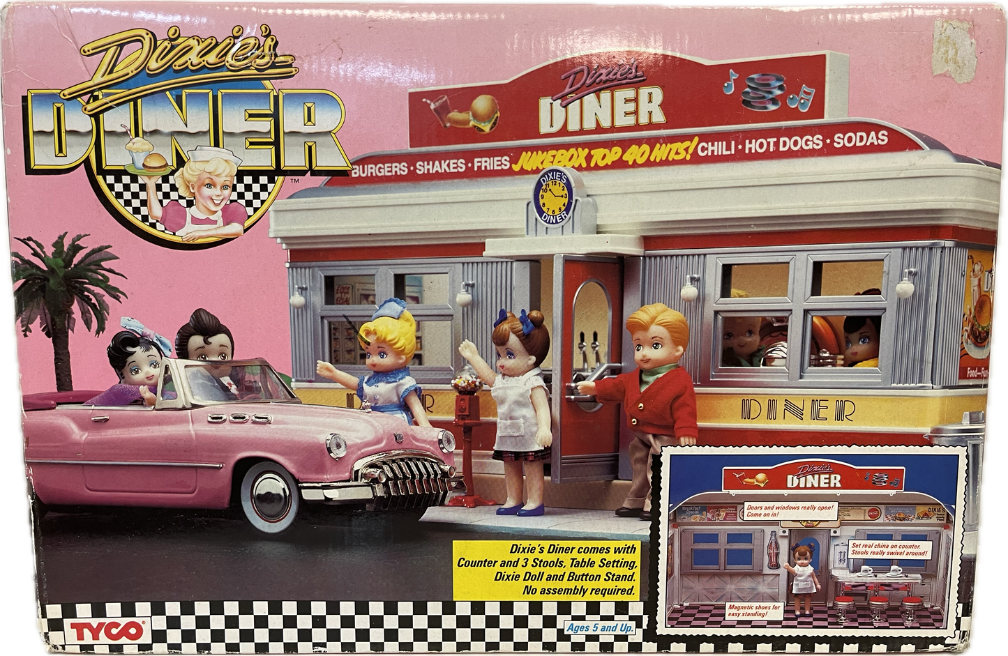 Dixie's Diner Drive-In Playset