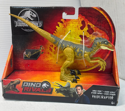JURASSIC WORLD DINO RIVALS SAVAGE STRIKE VELOCIRAPTOR