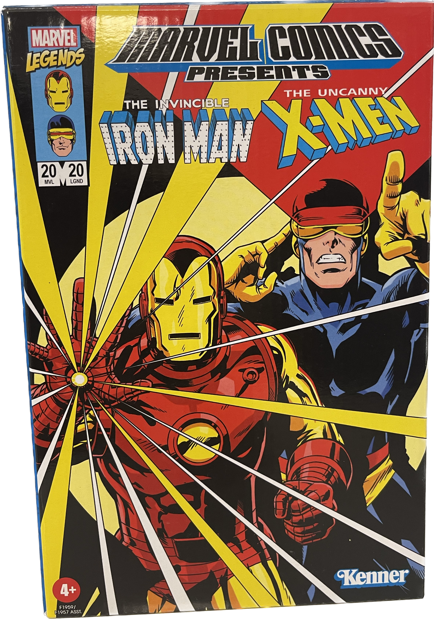Hasbro Pulse Marvel Legends Invincible Iron Man & Uncanny X-Men Cyclops