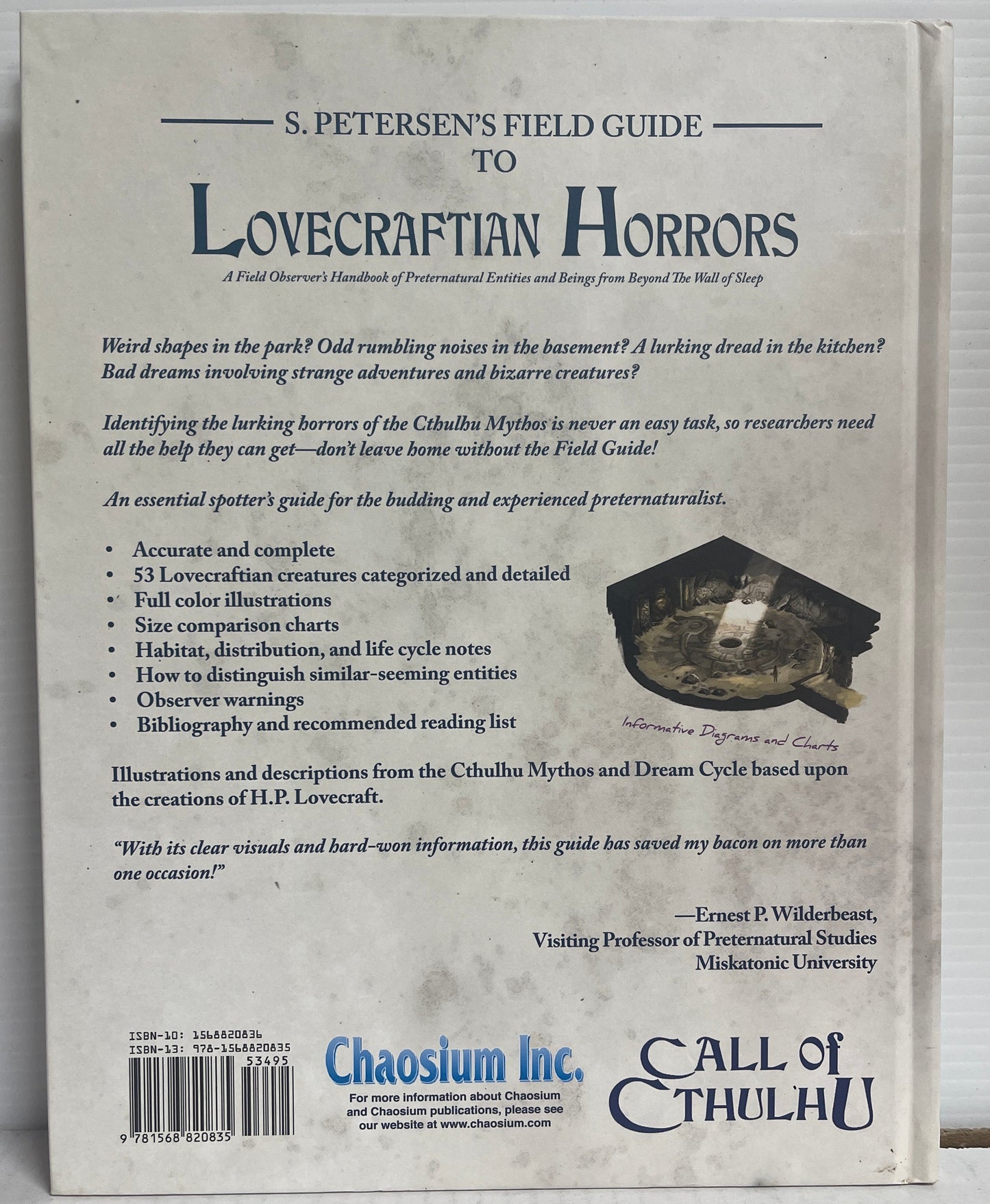 Call of Cthulhu: Field Guide to Lovecraftian Horrors Hardcover A4