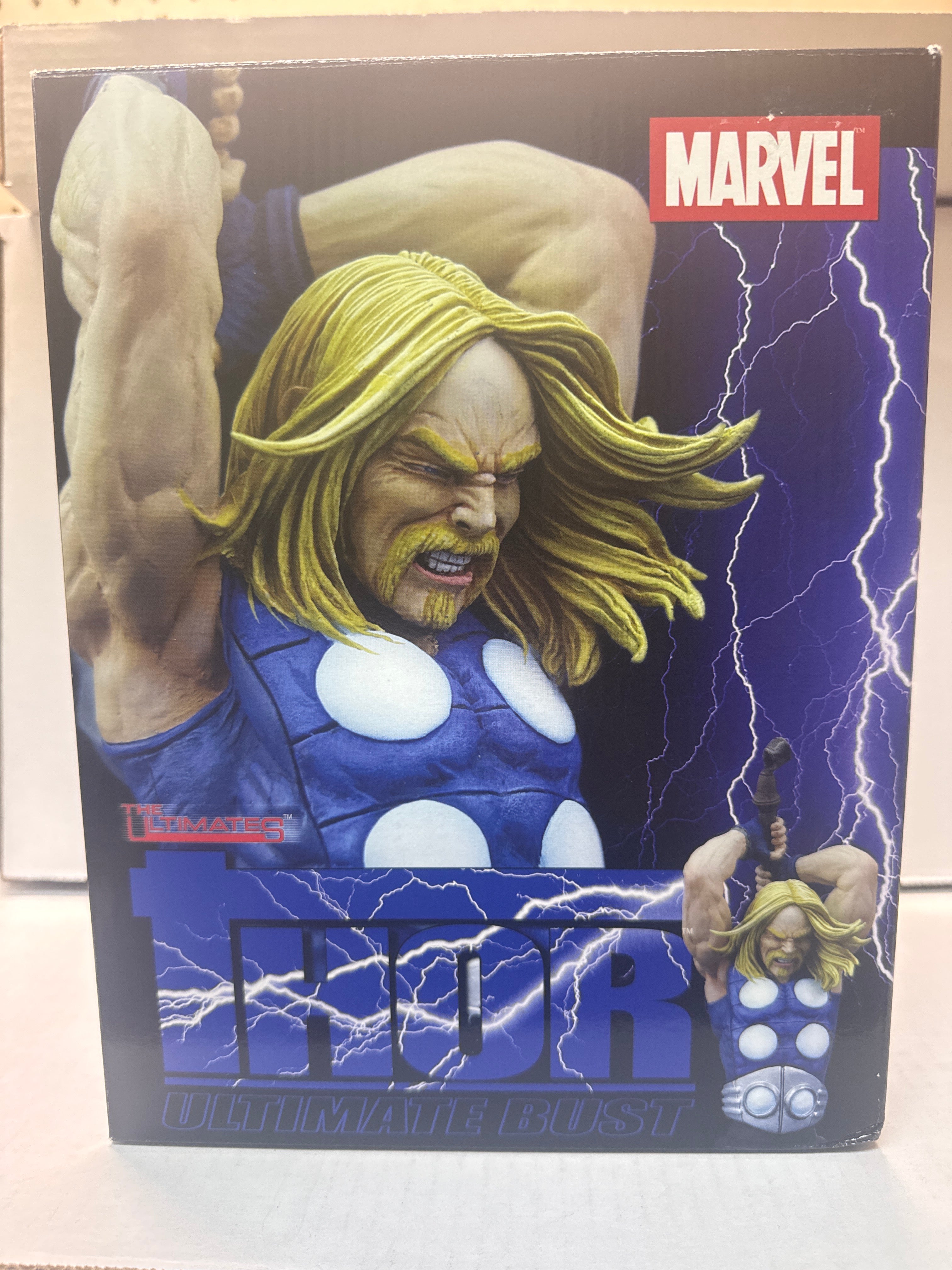 Ultimate Thor Mini Bust - 0050/4000 - NSIB - Diamond Select 2003 – Big ...