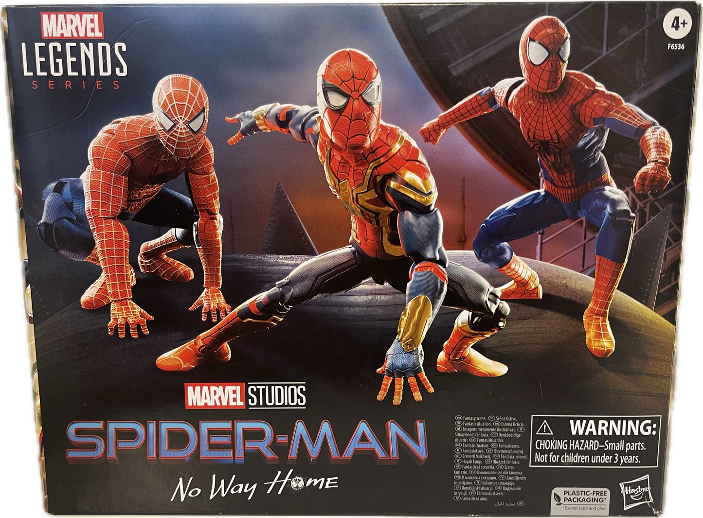 Marvel Legends Spider-Man No Way Home Three Figure Set