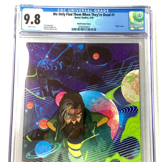 We Only Find Them When Theyre Dead #1 CGC 9.8 Ward Variant Cover 2020