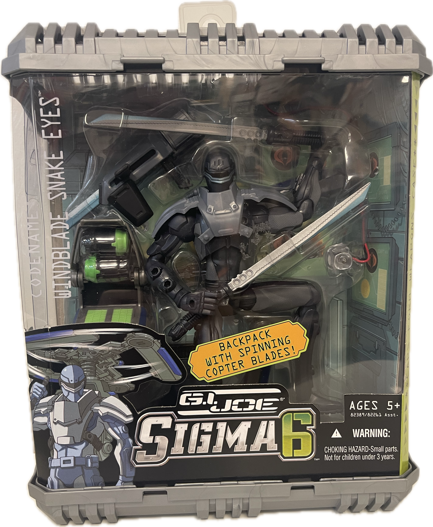 G.I. Joe Sigma 6 Windblade Snake Eyes