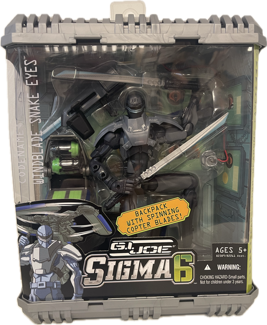 G.I. Joe Sigma 6 Windblade Snake Eyes
