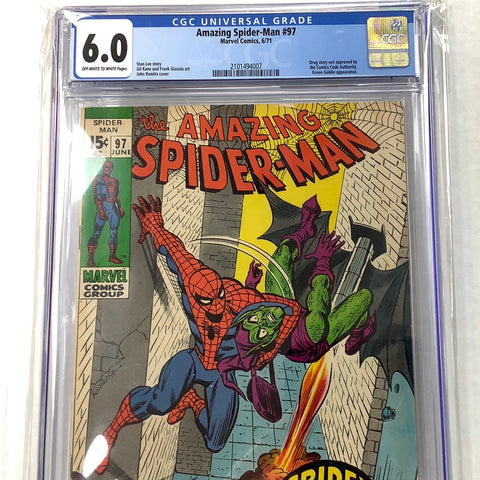 Amazing Spider-Man #97 CGC 6.0