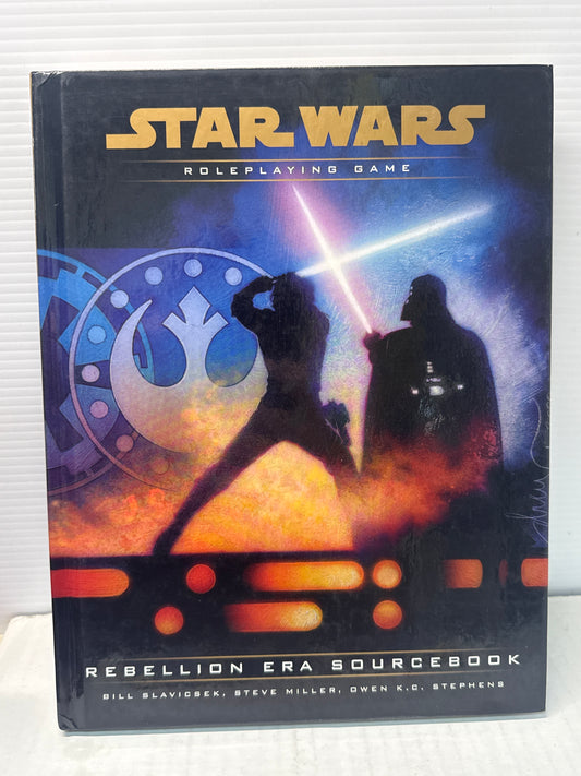 Star Wars Roleplaying Game Rebellion Era Sourcebook Hardcover - USED WH