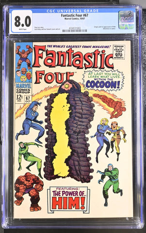 Fantastic Four #67 CGC 8.0