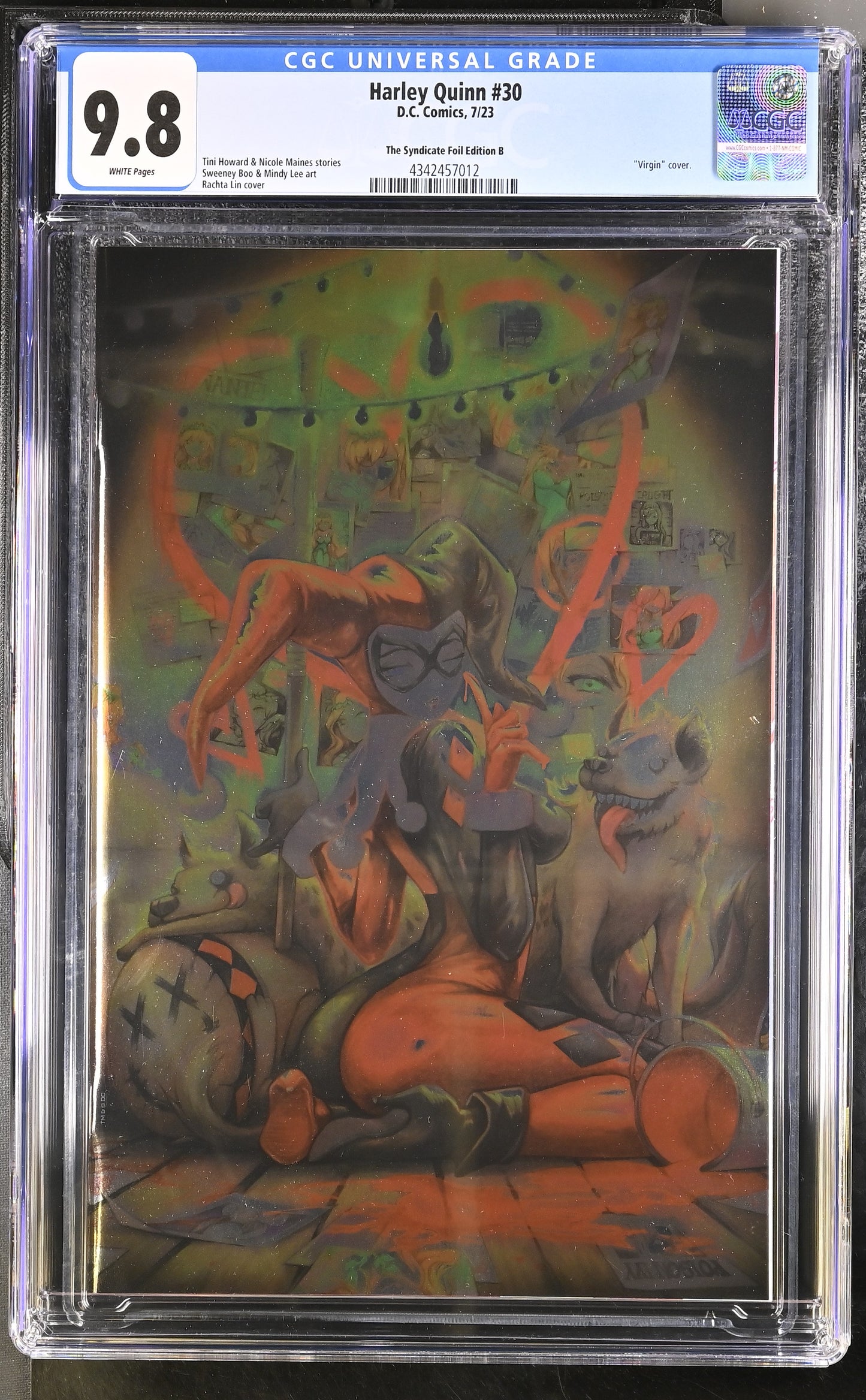 Harley Quinn #30 CGC 9.8 - The Syndicate Foil Edition B - 2023
