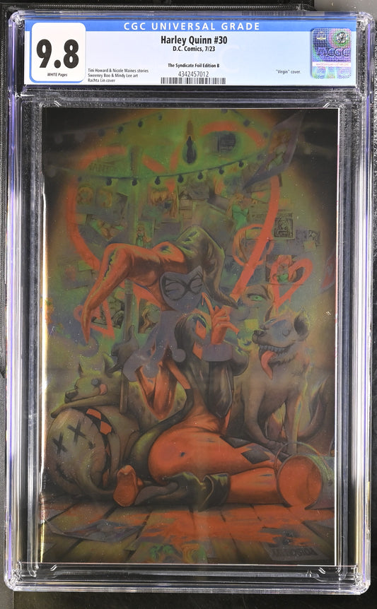 Harley Quinn #30 CGC 9.8 - The Syndicate Foil Edition B - 2023