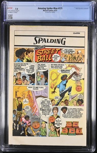 Amazing Spider-Man #171 CGC 7.5