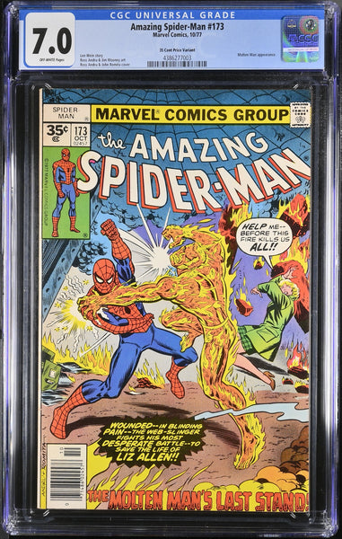 Amazing Spider-Man #173 CGC 7.0