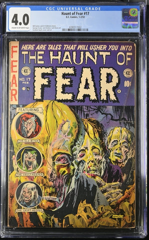Haunt of Fear #17 CGC 4.0