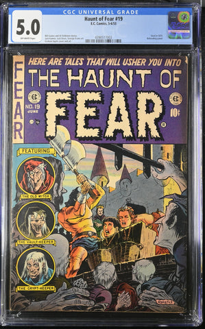 Haunt of Fear #19 CGC 5.0