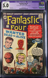 Fantastic Four #7 CGC Restored 5.0