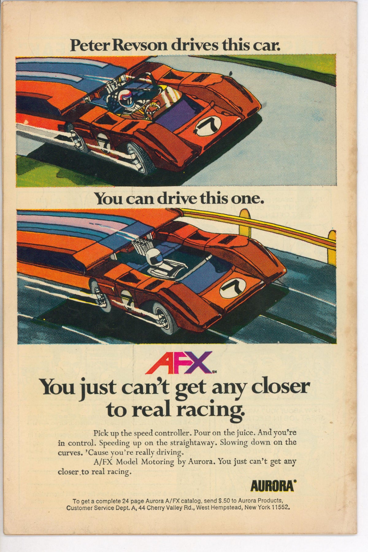 Action Comics #430 (1973) actual back cover