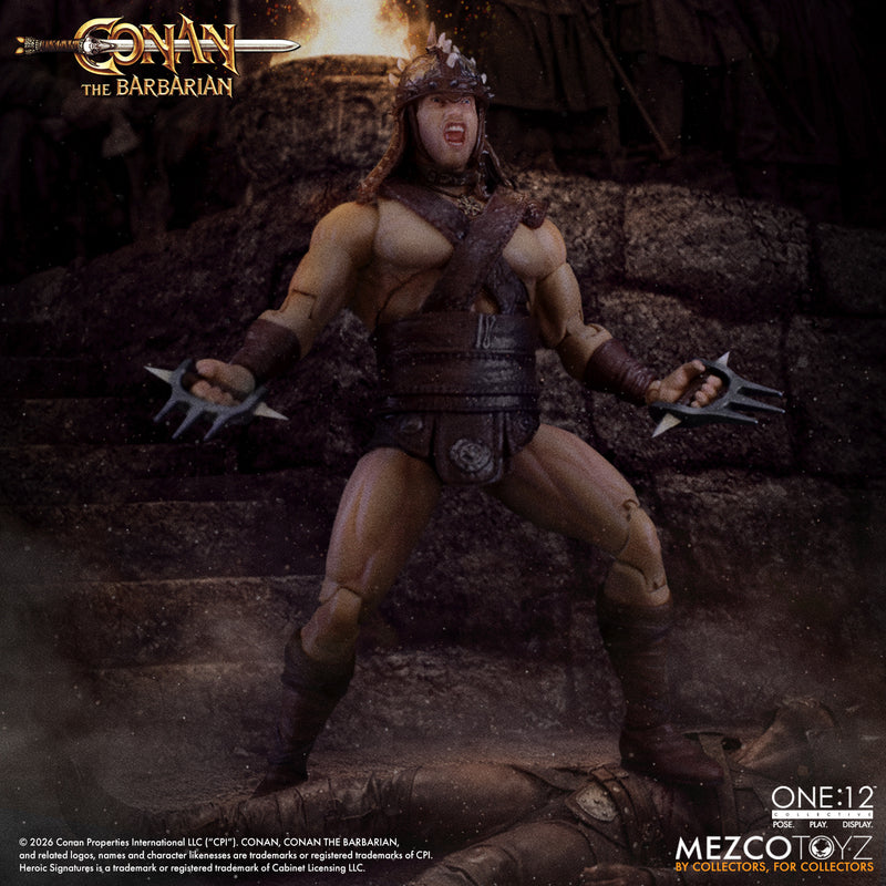 Pre-Order: One:12 Collective - Conan The Barbarian (1982): Pit Fighter Edition - Mezco