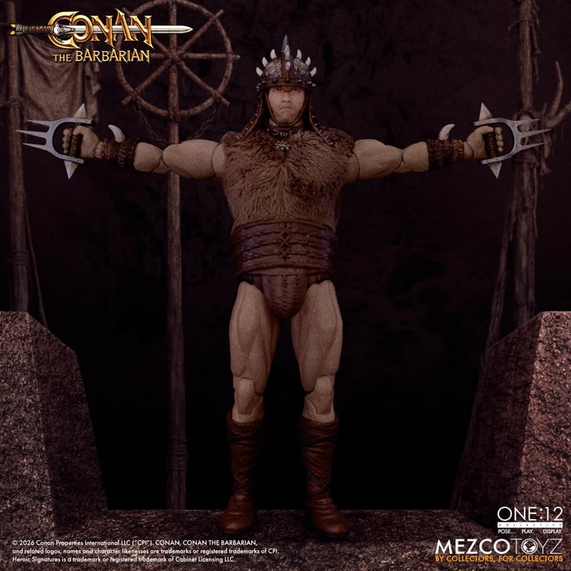 Pre-Order: One:12 Collective - Conan The Barbarian (1982): Pit Fighter Edition - Mezco