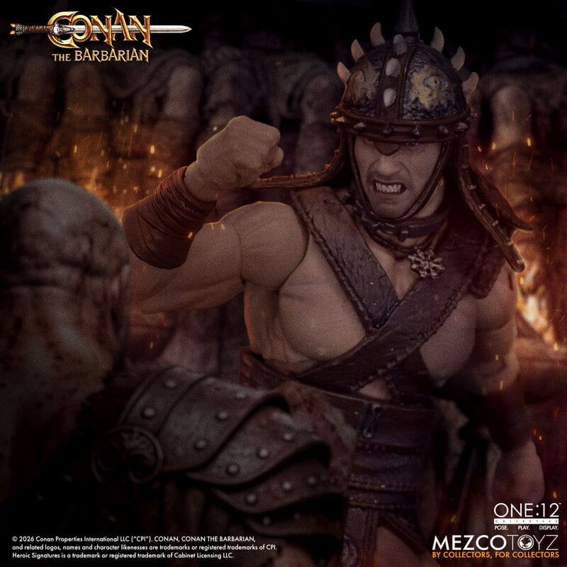 Pre-Order: One:12 Collective - Conan The Barbarian (1982): Pit Fighter Edition - Mezco