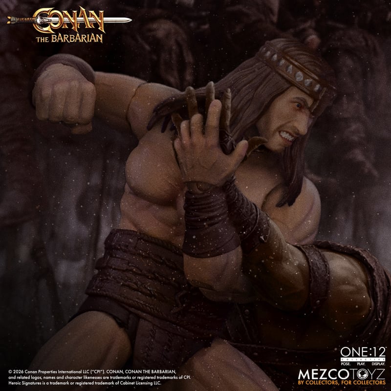 Pre-Order: One:12 Collective - Conan The Barbarian (1982): Pit Fighter Edition - Mezco