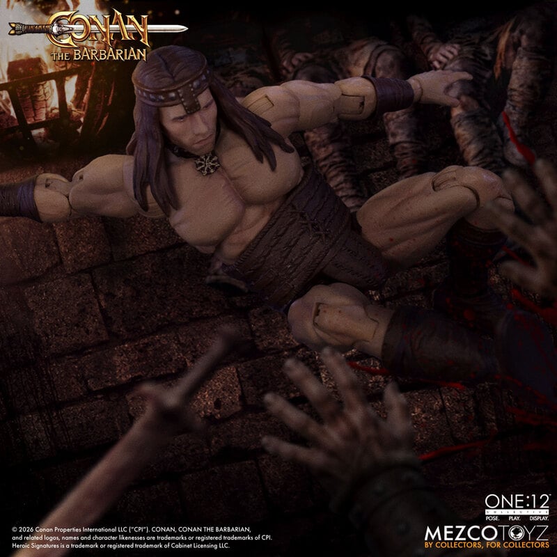 Pre-Order: One:12 Collective - Conan The Barbarian (1982): Pit Fighter Edition - Mezco