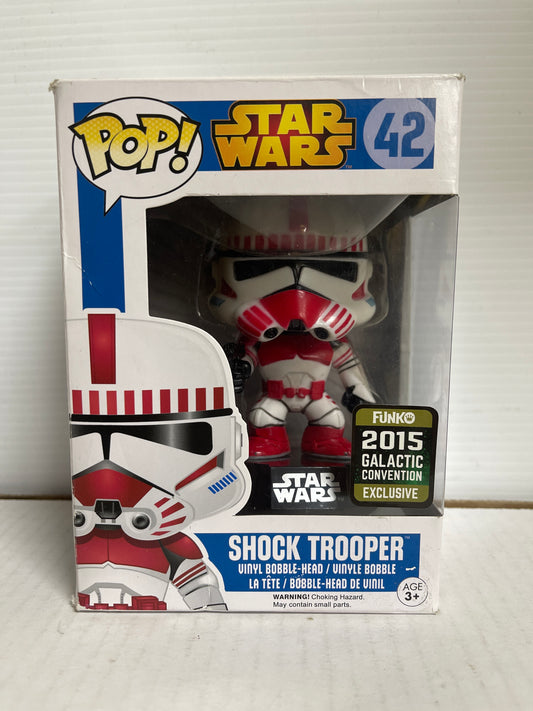 Pop! Star Wars Shock Trooper #42 2015 Galactic Convention Exclusive