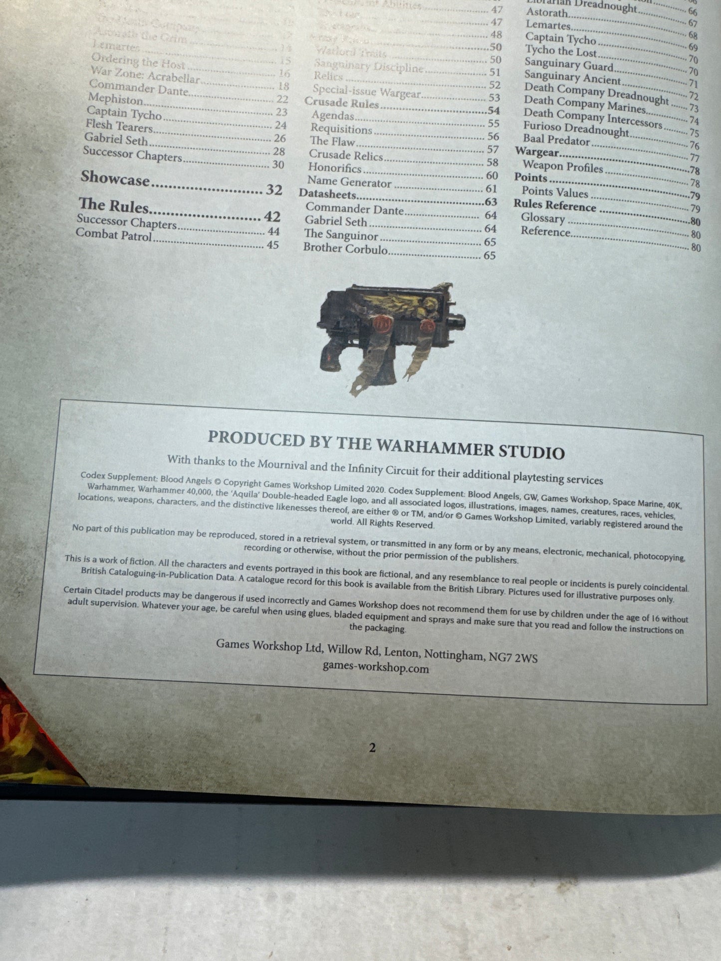 Warhammer 40K - Blood Angels - Codex Supplement 2020
