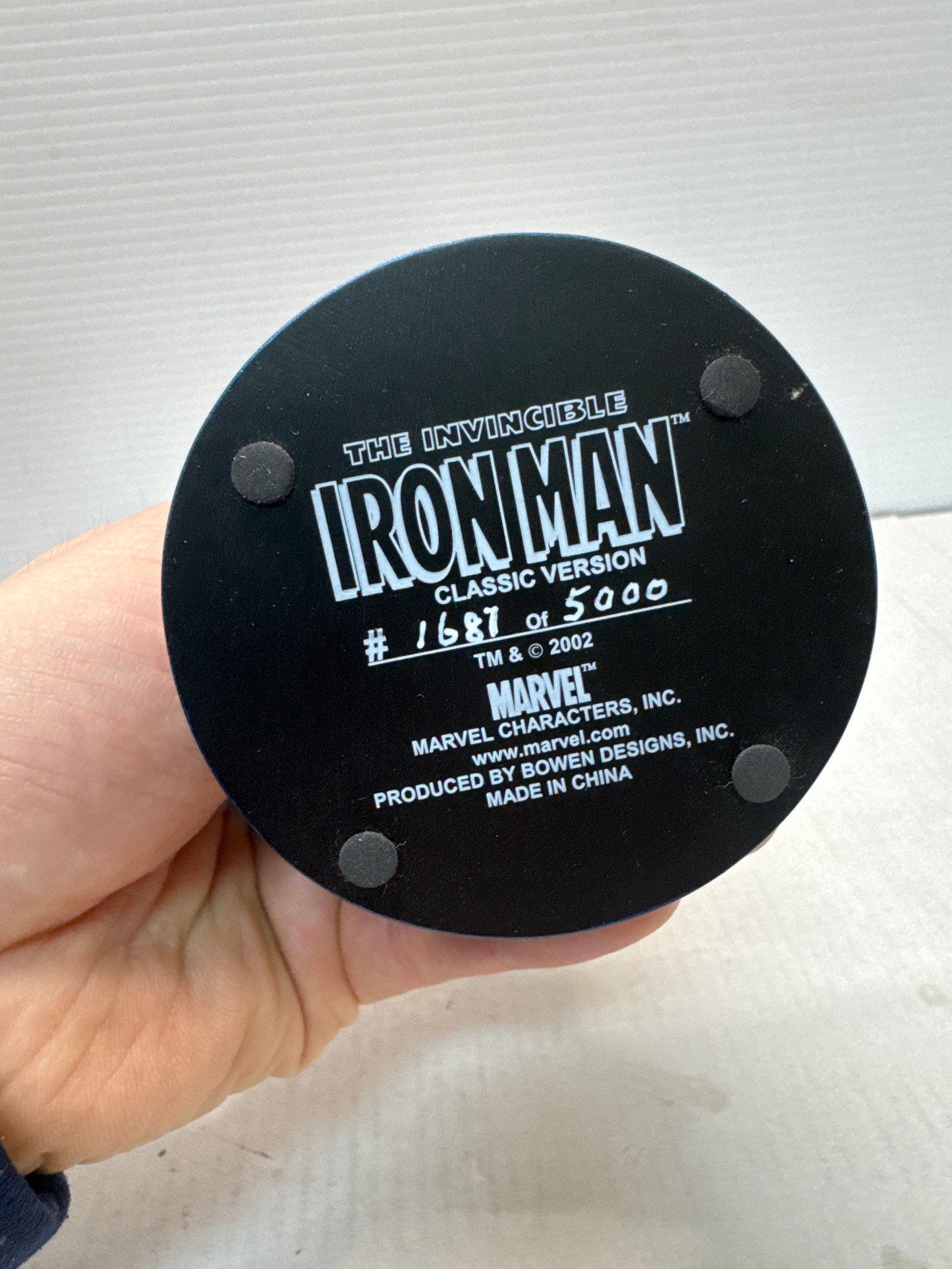 Iron Man Mini Statue Set Classic And Retro 2002 Bowen Designs 1687/5000 NIB