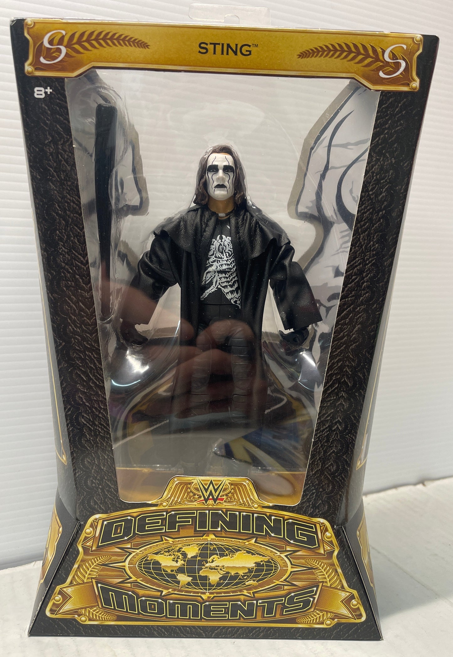 WWE Sting Defining Moments Series 6 Crow Edition Wrestling Action Figure Mattel
