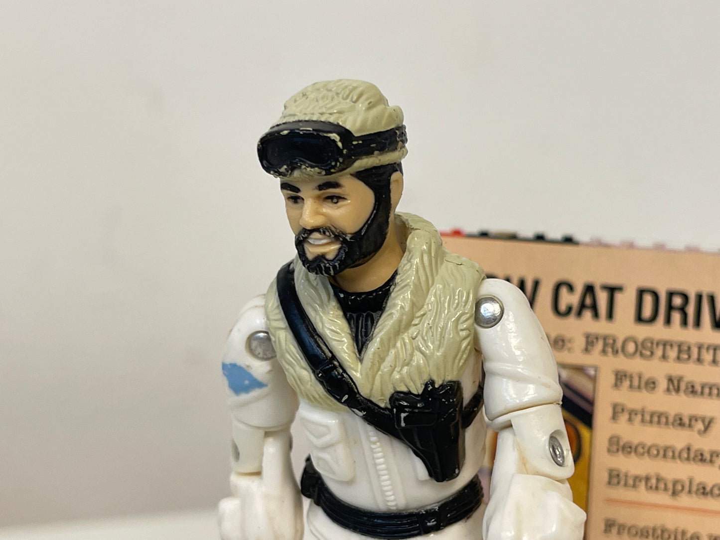 GI Joe - Frost Bite - Action Figure Loose Complete - 1985 - Hasbro