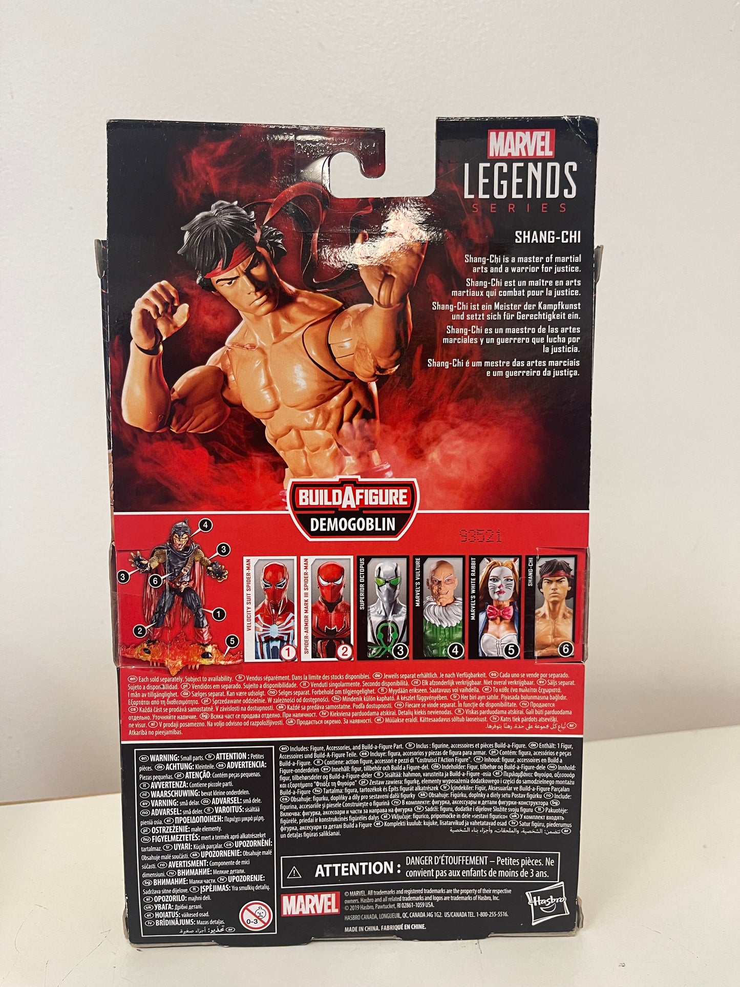 Marvel Legends Master Of Kung Fu Shang-Chi Figure Demogoblin Build-A-Figure