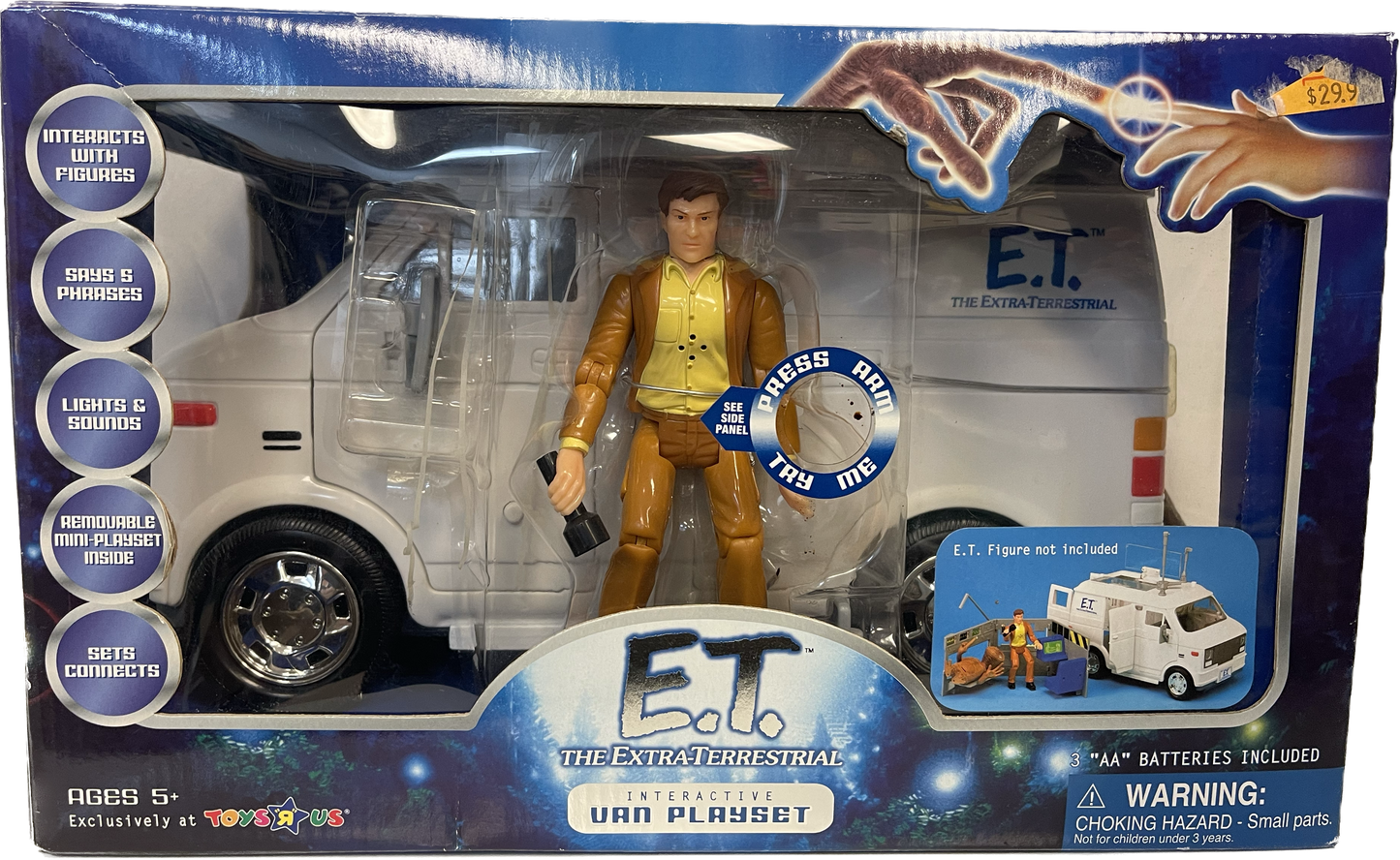 E.T. The Extra-Terrestrial Interactive Van Playset