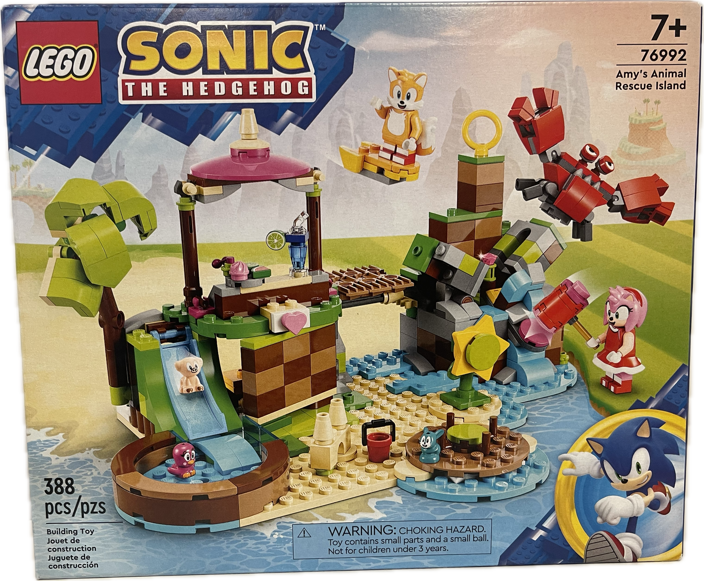 Lego Sonic The Hedgehog Army's Animal Rescue Island 76992 388 pcs