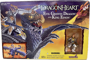 Kenner Dragonheart Evil Griffin Dragon & King Einon