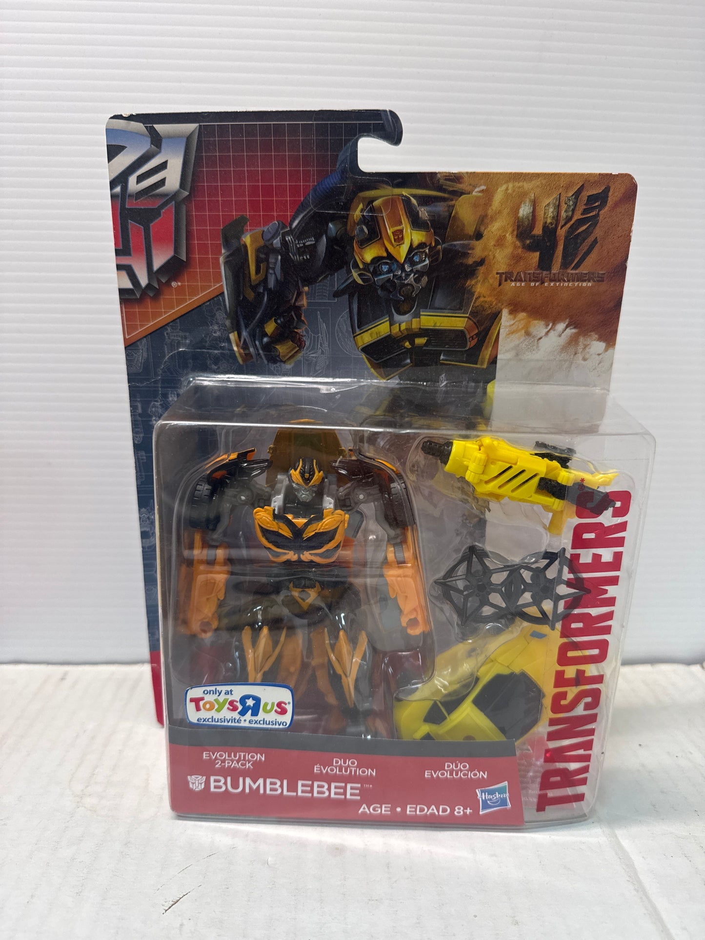 Transformers Age of Extinction Bumblebee Evolution 2-Pack Toys R Us Exclusive 2014